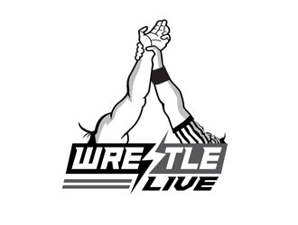Wrestle Live logo design by LogoInvent