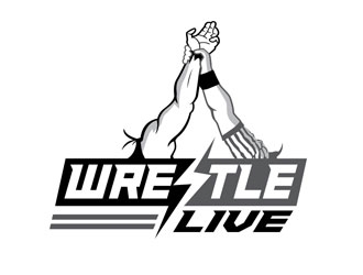 Wrestle Live logo design by LogoInvent