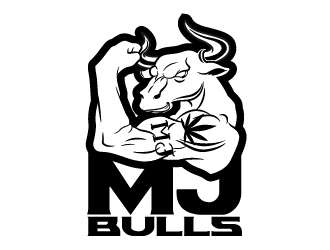 MJ Bulls logo design by reight