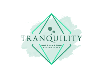 Tranquility Framed Photography logo design by pencilhand
