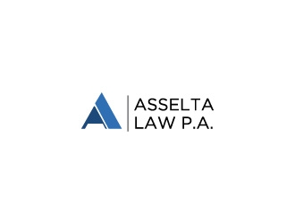 Asselta Law, P.A. logo design by colorthought