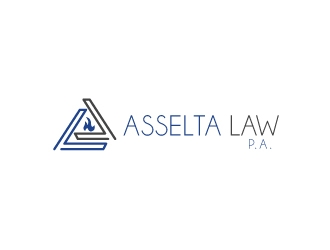 Asselta Law, P.A. logo design by Suvendu