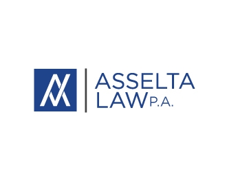 Asselta Law, P.A. logo design by Foxcody
