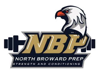 North Broward Prep(or acronym: NBP) Strength and Conditioning logo design by Suvendu