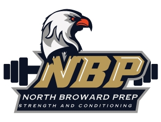 North Broward Prep(or acronym: NBP) Strength and Conditioning logo design by Suvendu