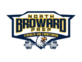 North Broward Prep(or acronym: NBP) Strength and Conditioning logo design by daywalker