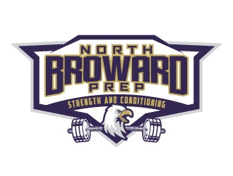 North Broward Prep(or acronym: NBP) Strength and Conditioning logo design by daywalker