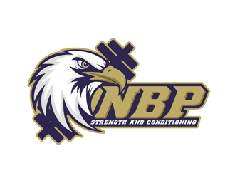 North Broward Prep(or acronym: NBP) Strength and Conditioning logo design by DreamLogoDesign