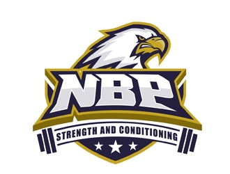 North Broward Prep(or acronym: NBP) Strength and Conditioning logo design by DreamLogoDesign