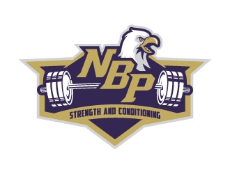 North Broward Prep(or acronym: NBP) Strength and Conditioning logo design by daywalker