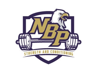 North Broward Prep(or acronym: NBP) Strength and Conditioning logo design by daywalker
