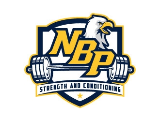 North Broward Prep(or acronym: NBP) Strength and Conditioning logo design by daywalker