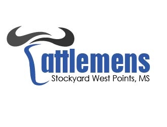 Cattlemens Stockyard     West Point, MS logo design by ruthracam