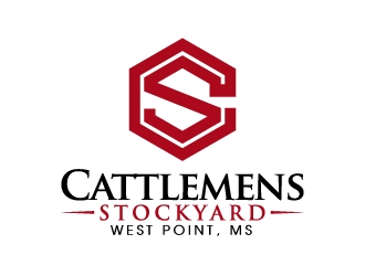 Cattlemens Stockyard     West Point, MS logo design by karjen