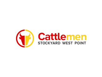 Cattlemens Stockyard     West Point, MS logo design by Akli