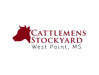 Cattlemens Stockyard     West Point, MS logo design by eyeglass