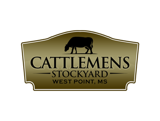 Cattlemens Stockyard     West Point, MS logo design by kunejo