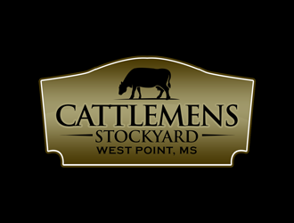 Cattlemens Stockyard     West Point, MS logo design by kunejo
