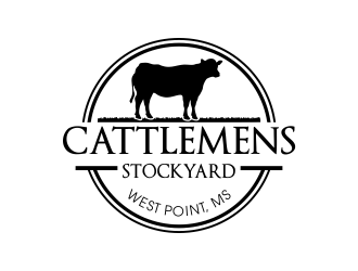 Cattlemens Stockyard     West Point, MS logo design by JessicaLopes