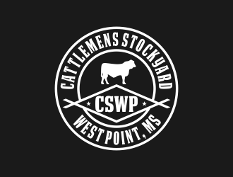 Cattlemens Stockyard     West Point, MS logo design by mikael