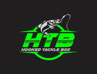 Hooked Tackle Box logo design by rokenrol