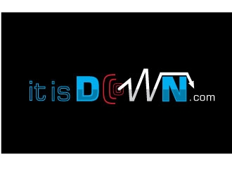 Is it Down  logo design by MUSANG