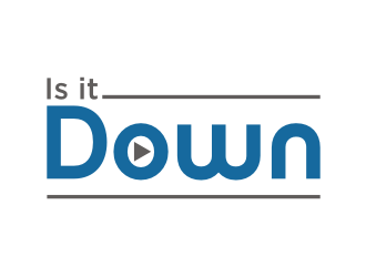 Is it Down  logo design by Adundas