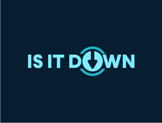 Is it Down  logo design by .::ngamaz::.