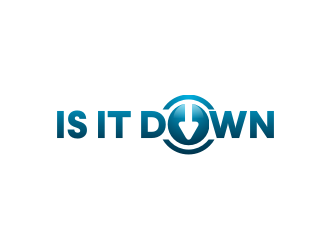 Is it Down  logo design by .::ngamaz::.