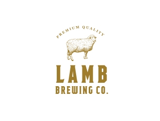 Lamb Brewing Co. logo design by emberdezign