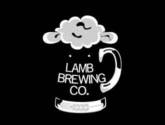 Lamb Brewing Co. logo design by savvyartstudio