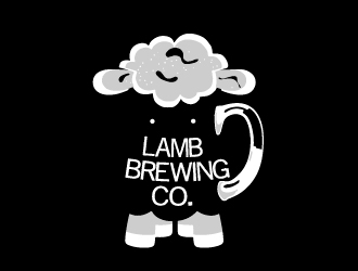 Lamb Brewing Co. logo design by savvyartstudio
