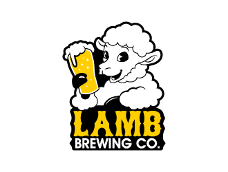 Lamb Brewing Co. logo design by reight