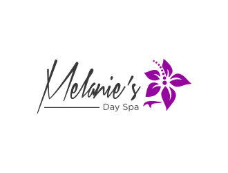 Melanies Day Spa logo design by Franky.