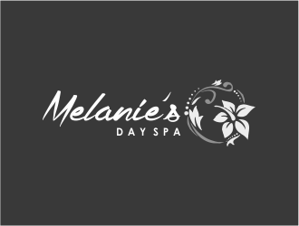 Melanies Day Spa logo design by Girly
