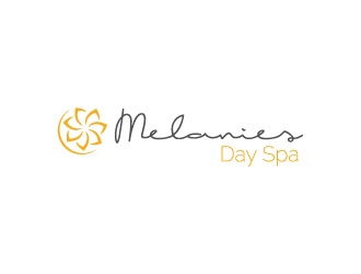 Melanies Day Spa logo design by colorthought