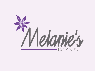 Melanies Day Spa logo design by czars