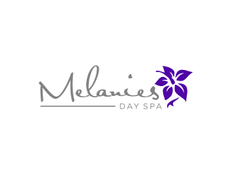 Melanies Day Spa logo design by Franky.