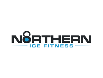 Northern ICE Fitness logo design by evdesign