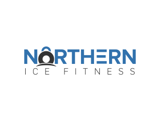 Northern ICE Fitness logo design by Akli