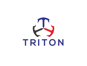 TRITON logo design by sanu