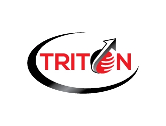 TRITON logo design by dshineart