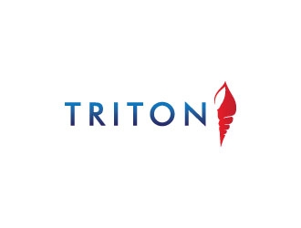 TRITON logo design by Erasedink