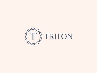 TRITON logo design by goblin