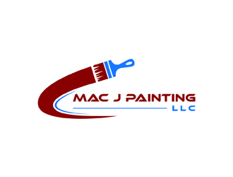 MAC J PAINTING, LLC logo design by alby