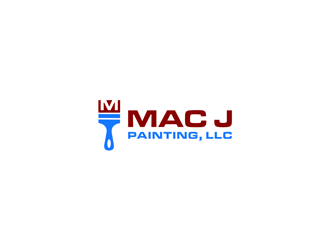 MAC J PAINTING, LLC logo design by alby