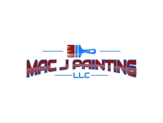 MAC J PAINTING, LLC logo design by BaneVujkov