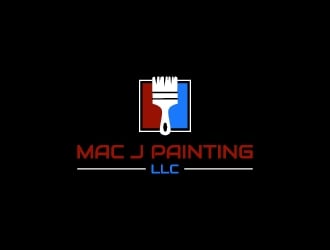MAC J PAINTING, LLC logo design by BaneVujkov
