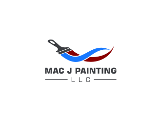 MAC J PAINTING, LLC logo design by Susanti