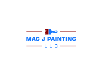 MAC J PAINTING, LLC logo design by Susanti